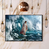 Jesus Christ Poster Christian Home Decor Jesus Wall Art Christian Office Decor