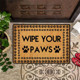 Wipe Your Paws Doormat Outdoor Entry Mat Modern Front Door Mat Inside Outside Doormat