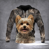 Yorkie Hoodie 3D All Over Print Face Dog Best Gift For Men For Women Yorkie Hoodie 3D All Over Print Face Dog Best Gift For Men For Women