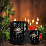 Eagle Veteran Logo American Flag 3D Mug Gift For Veterans Day Customized Coffee Mugs