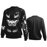 Harry Styles Tattoo Sweatshirt Harry Styles Butterfly Tattoo Sweater Harry Styles Merch