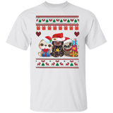 Sloth Merry Christmas Shirt Adorable Animal Vintage Women's Tee Xmas Gift For Sloth Lover