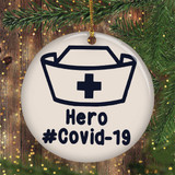 Corona Nurse Christmas Ornament For Nurse Christmas Tree 2020 Decoration Cute Gift For Nurse