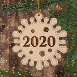 Corona Xmas Ornament 2020 Christmas Ornament Outdoor Ornaments For Tree Decoration Idea