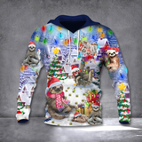 Sloth Merry Christmas Hoodie Adorable Sloth With Christmas Light Hoodie Gift For Sloth Lover