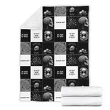 Unus Annus Fleece Blanket Unus Annus Merchandise Unus And Annus Skull Logo Merch For Sale