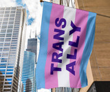 Trans Ally Flag Transgender Flag For Trans Day Of Remembrance 2020 Trans Pride Flag