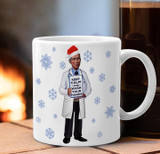 Dr Fauci Christmas Vacation Mug Keep Calm And Wash Your Hand - Drinkware Mug Xmas Gift ideas