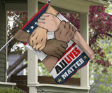 All Lives Matter Flag BLM Black Lives Matter Flag For Garden Decor