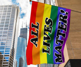 All Lives Matter Flag LGBT Pride Flag For Sale Pride Month Flag Gift