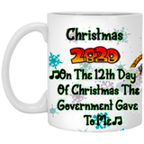 12 Days Of Corona Mug 12 Days Of Christmas Mug Christmas Vacation Coffee Mug
