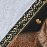 Lion To My Son Fleece Blanket Lion Mom Cross Design For Christian Daughter Blanket From Mom