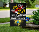 Living In Maryland With New Jersey Roots State Tree Flag New Jersey Pride Patriotic Home Decor