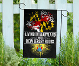 Living In Maryland With New Jersey Roots State Tree Flag New Jersey Pride Patriotic Home Decor