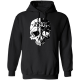 Unus Annus Hoodie Cool Gift For Men Skull Black And White Unus Annus Merch