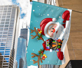 Dachshund Santa Claus Merry Christmas Flag Cute Christmas Room Decor Idea 2020