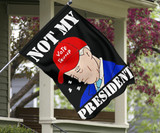 Not My President Flags Fuck Your Feelings Flag Outdoor Decor