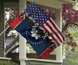 Mississippi Flag And American Flag New Mississippi Flag 2020 MS State Flag Front Door Decor