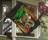 Mexican Pride Flag National Mexico Coat Arms With Eagle & Snake Flag For Yard Mexican Gifts