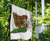 Mexican Pride Flag Mexican Eagle Coat of Arms Flag Pride Flag For Outdoor Decor Mexican Gifts