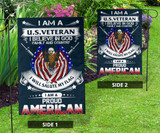 I'm A US Veteran I Believe In God Flag American Bald Eagle Flag Designs Patriots Ornaments