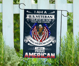 I'm A US Veteran I Believe In God Flag American Bald Eagle Flag Designs Patriots Ornaments
