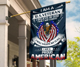 I'm A US Veteran I Believe In God Flag American Bald Eagle Flag Designs Patriots Ornaments