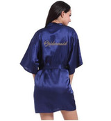 Bridal Shower Party Bride/ Bridesmaid Wedding Robe