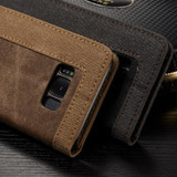 Denim Wallet Case For Samsung Galaxy S8 S9 Plus Note 8