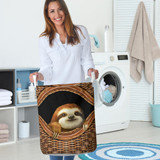 Cute Baby Sloth Laundry Basket Christmas Present Family Gift For Mom Idea