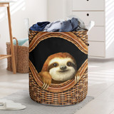 Cute Baby Sloth Laundry Basket Christmas Present Family Gift For Mom Idea
