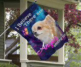 Chihuahua I Believe There Are Angels Among Us Flag For Bedroom Walls Dorm Gift For Girls