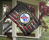 327 Hhc American Flag Us Army 327th Infantry Brigade Veteran Flag Home Decor Veterans Gift