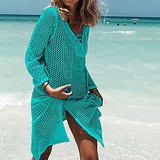 Summer Boho Beach Crochet Cover up
