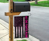 No One Fights Alone Flag Support Breast Cancer Awareness Flag Inspiring Gifts For Siblings