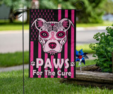 Paws For The Cure Breast Cancer Awareness Flag October 13 Garden Flag Gifts For Sisters Paws For The Cure Breast Cancer Awareness Flag October 13 Garden Flag Gifts For Sisters