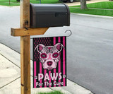 Paws For The Cure Breast Cancer Awareness Flag October 13 Garden Flag Gifts For Sisters Paws For The Cure Breast Cancer Awareness Flag October 13 Garden Flag Gifts For Sisters