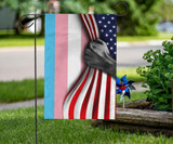 American Blue Pink White Flag Trans Pride Flags Best House Outdoor Decor