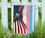 American Blue Pink White Flag Trans Pride Flags Best House Outdoor Decor