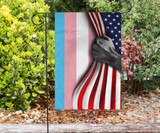 American Blue Pink White Flag Trans Pride Flags Best House Outdoor Decor