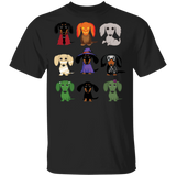 Dachshund Halloween T-Shirt Cute Dog Shirt For Halloween Holiday Gift Dachshund Apparel