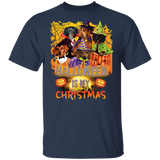 Witch Dachshunds Halloween Is My Christmas T-Shirt Party City Halloween Dachshund Gifts Unisex