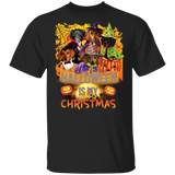 Witch Dachshunds Halloween Is My Christmas T-Shirt Party City Halloween Dachshund Gifts Unisex