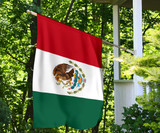 Golden Eagle Flag Mexican Flag Bird Outdoor Hanging Decor