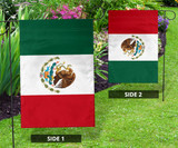 Golden Eagle Flag Mexican Flag Bird Outdoor Hanging Decor