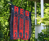 Red Friday Remember Everyone Deployed Vertical Flag Soldier Memorial Flag For Wall Home Decor
