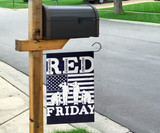 Red Friday Remember Everyone Deployed Flag Military Soldier Memorial For Indoor Outside Flag