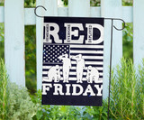Red Friday Remember Everyone Deployed Flag Military Soldier Memorial For Indoor Outside Flag