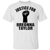 Justice For Breonna Taylor T-Shirt Arrest The Cops That Killed Breonna Shirt Blm Fist Protest