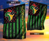 Juneteenth African American BLM Flag For Juneteenth Holiday Outdoor Decorative